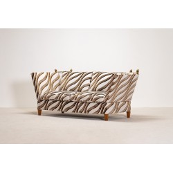 Maison Jansen Convertible Sofa | French Design Circa 1950