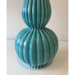 Ceramic Table Lamp, French Work, circa 1970