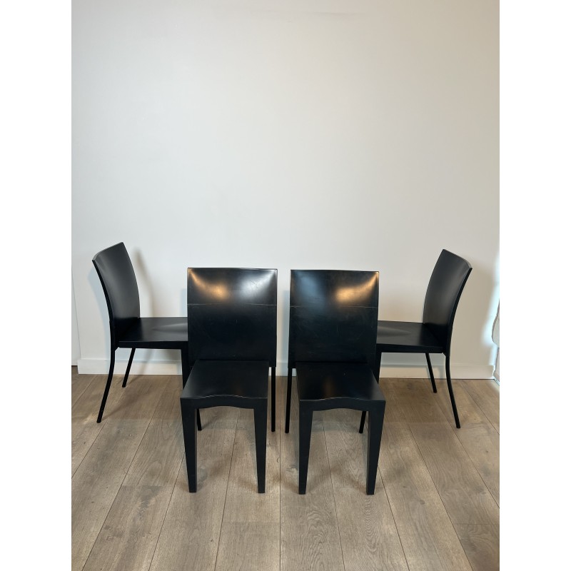 Set of Four Chairs, "Miss Global" Model, Philippe Starck f | Maison Barrois