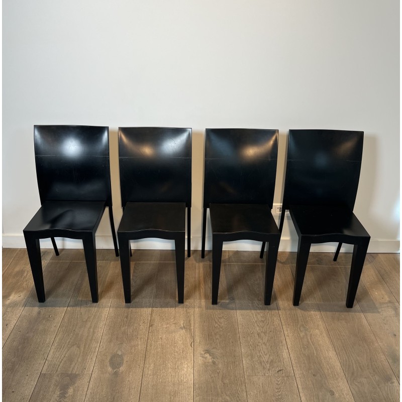 Set of Four Chairs, "Miss Global" Model, Philippe Starck f | Maison Barrois