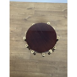 Set of Four Fan-Pivoting Nesting Tables in Mahogany with T | Maison Barrois