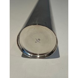 Silvered Metal Bud Vase, Italian Work, “Cardinale”, circa | Maison Barrois