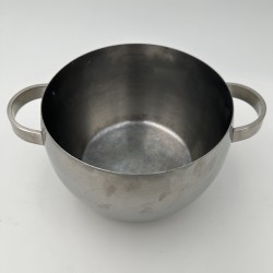 Ball-Shaped Ice Bucket in Stainless Steel, Scandinavian Wo | Maison Barrois