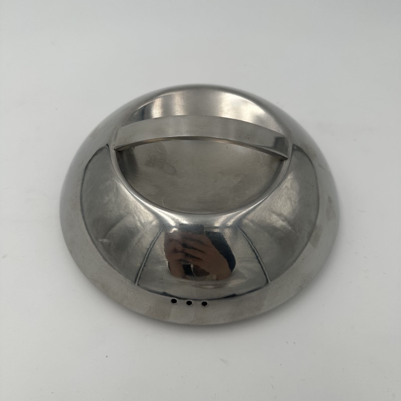 Ball-Shaped Ice Bucket in Stainless Steel, Scandinavian Wo | Maison Barrois