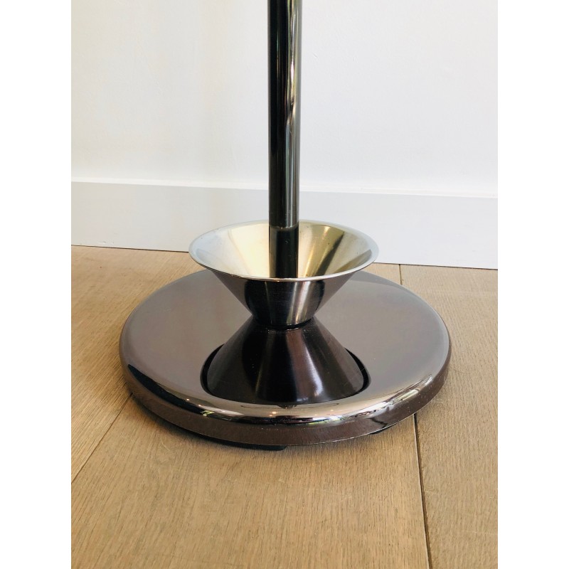 Tree-Form Standing Coat Rack in Black Lacquered Metal and | Maison Barrois