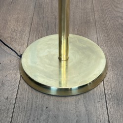 Pair of Brass Floor Reading Lamps with Adjustable Height a | Maison Barrois