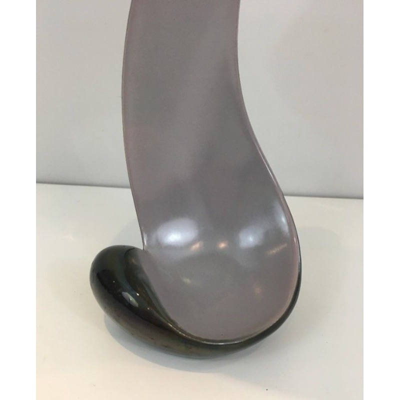 Design Ceramic Table Lamp, French Work, circa 1950