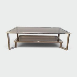 Chrome Design Coffee Table