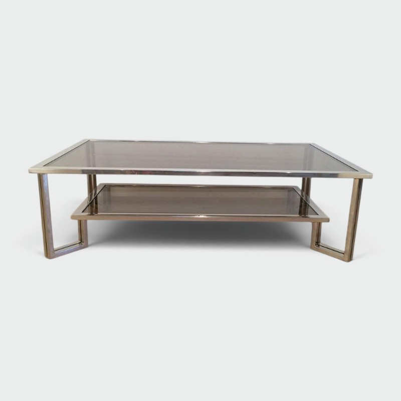 Chrome Design Coffee Table