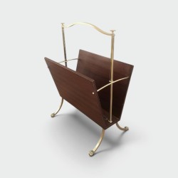Claw-Footed Magazine Rack, Maison Jansen