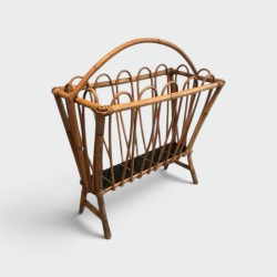 Rattan Magazine Rack