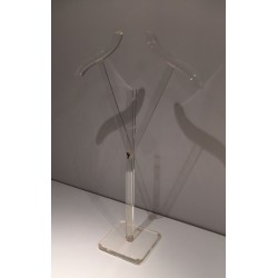Plexiglass Lucite Valet, French, Mid-Century Modern, circa 1970